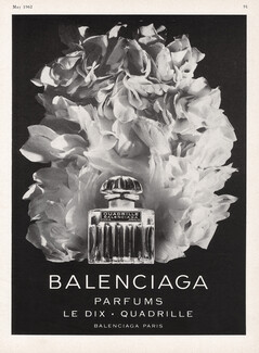 Balenciaga (Perfumes) 1962 Quadrille