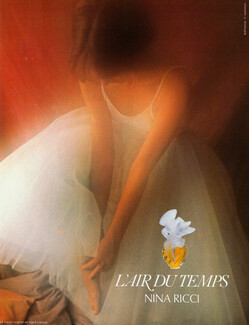 Nina Ricci (Perfumes) 1983 L'Air du Temps, Photo David Hamilton