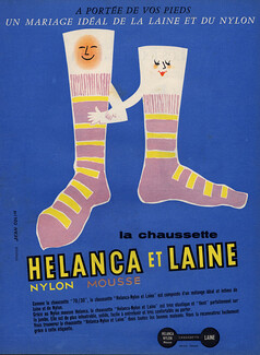 Helanca (Socks) 1957 Jean Colin