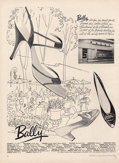 Bally (Shoes) 1954 Paris Store