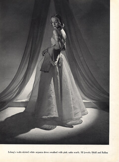 Lucien Lelong 1937 Evening Gown