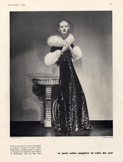 Lucien Lelong 1932 Hoyningen-Huene Evening Gown