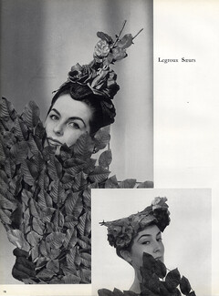Legroux Soeurs 1954 Hats