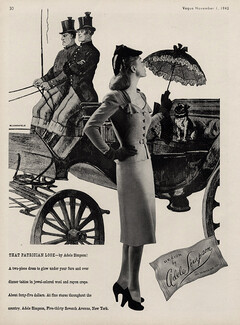 Adele Simpson 1943 Label, Fashion Photography