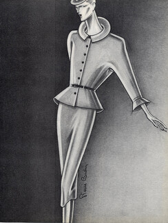 Pierre Cardin 1983 Fashion Illustration