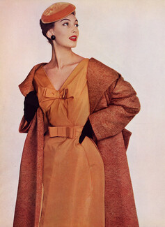 Jean Patou 1954 Fashion Photography