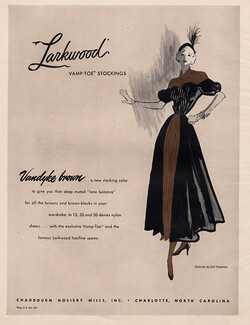 1960 vintage AD Designer Ceil Chapman's Dreams of a MAIDENFORM GIRDLE  030622