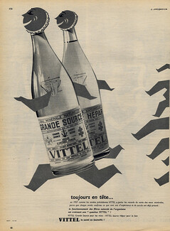 Vittel (Water) 1958 Jacquelin