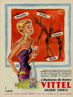 Vittel (Water) 1957 Okley