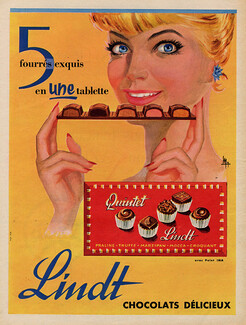 Lindt (Chocolates) 1960