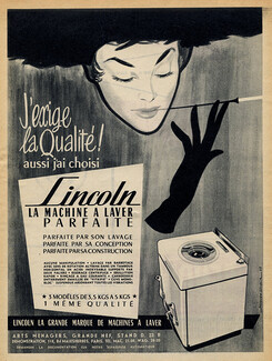 Lincoln (Washing Machine) 1956 Cigarette Holder Ghiglia