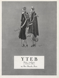 Yteb 1925 Fashion Dresses, Greyhound, Fashion Illustration