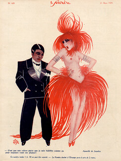 Jaquelux 1929 Music Hall Topless Black Tie