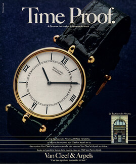 Van Cleef & Arpels (Watches) 1977 Time Proof, Boutique des Heures