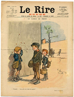 Le Rire Rouge 1916 n°90 "Le Cadeau du Front", Children