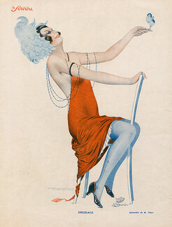 Maurice Pépin 1924 ''Dressage'' Elegant Parisienne