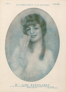 Gustave Brisgand 1924 Jane Renouardt, Portrait