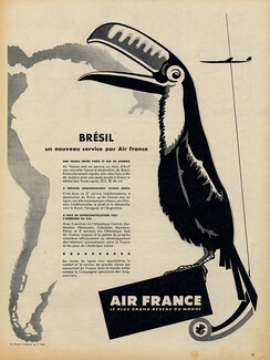Air France 1958 Brazil