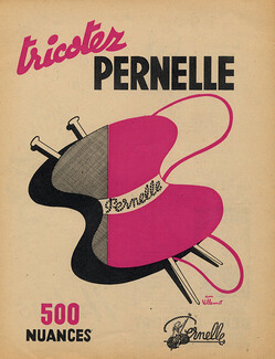 Pernelle (Wool) 1950 Bernard Villemot
