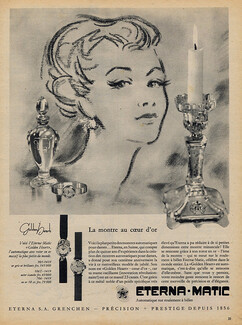 Eterna-Matic 1956 Golden Heart, Christian Dior perfume