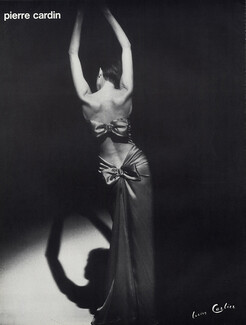 Pierre Cardin 1985 backless Evening Gown