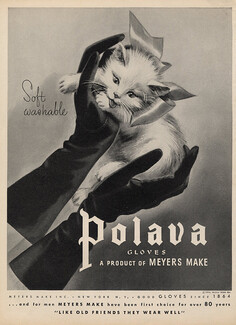 Meyers Make (Gloves) 1944 Polava, Cat