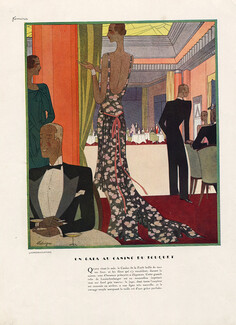 Louiseboulanger 1932 Léon Bénigni Evening Gown At Le Touquet