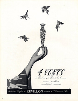 Revillon (Perfumes) 1952 ''4 vents''
