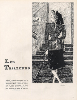 Hermès Couture, Dressmakers (p.3) — Vintage original prints