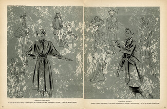 Karsavina 1946 Marcelle Chaumont & Marcelle Dormoy Fashion Illustration