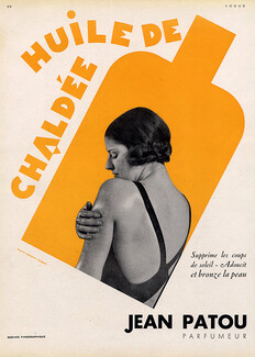 Jean Patou (Cosmetics) 1930 Huile de Chaldée