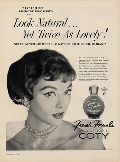 Coty 1956 French Formula
