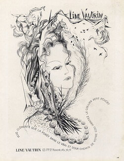 Line Vautrin 1946 Jewels Necklace Bonnaud