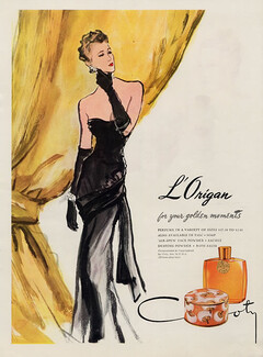 Coty (Perfumes) 1946 Eric
