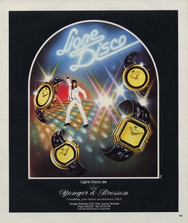 Yonger & Bresson (Watches) 1978 Ligne Disco