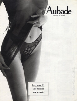 Aubade 1999 Leçon n°31 topless