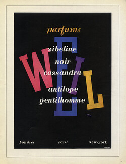 Weil (Perfumes) 1945 Massa