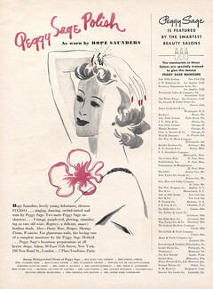 Peggy Sage 1946 Hope Saunders