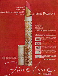 Max Factor 1964 Fine Line, lipstick