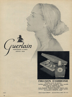 Guerlain (Cosmetics) 1943 Emulsion d'Ambroisie