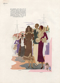 O'Rossen 1929 Campbell, Fashion Illustration
