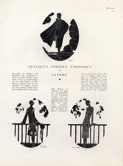 Quelques ombres chinoises à la mode, 1925 - Pierre Mourgue