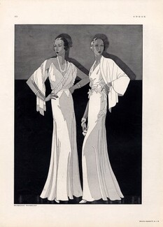 Mainbocher 1932 Douglas Pollard, Evening Gown