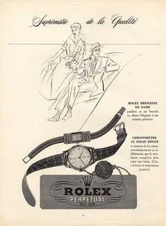 Rolex 1951 Princesse, Chronometre