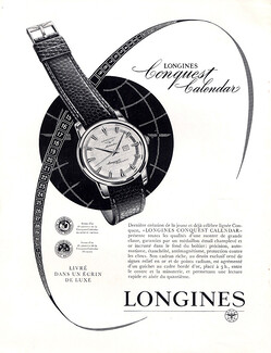 Longines, Watches (p.2) — Original adverts and images