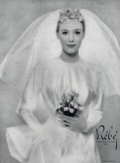 Rébé 1957 Harry Meerson Wedding Dress Fashion Photography