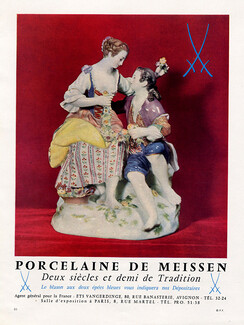 Porcelaine de Meissen 1957