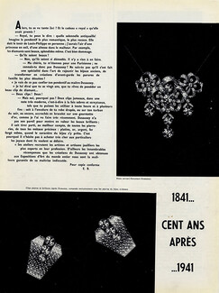 1841... Cent Ans Après... 1941, 1941 - Dusausoy Clips Art Deco, Text by E. B.