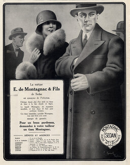 Montagnac (Clothing) 1929 Men's Clothing, Kendall Taylor