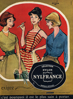Nylfrance (Textile) 1961 Cigarette Holder